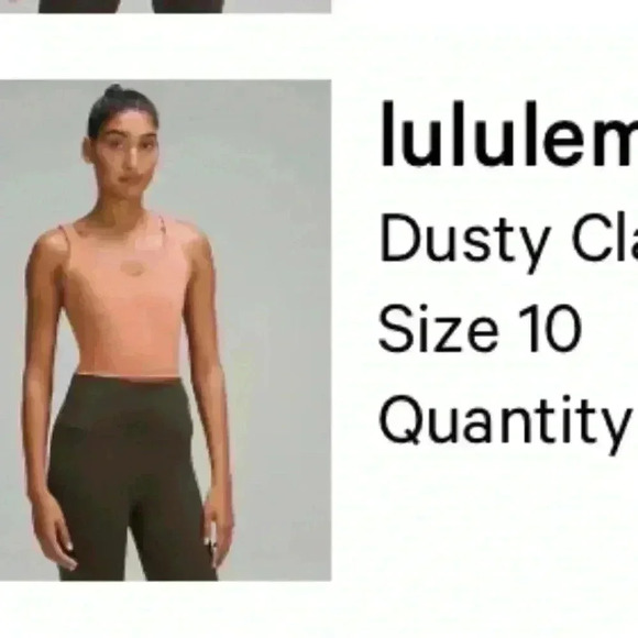 lululemon Align™ Tank Top Dusty Clay - Picture 4 of 4